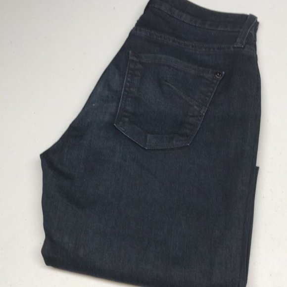 DESIGNER JAMES JEANS HECTOR DARKWASH BOOT 28x32 MADE IN USA 🇺🇸 - Picture 2 of 12